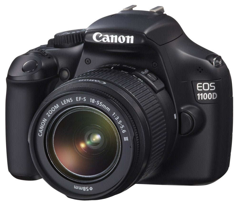 Canon EOS 1100D Body Fotocamera Digitale Reflex 12 Megapixel, Nero