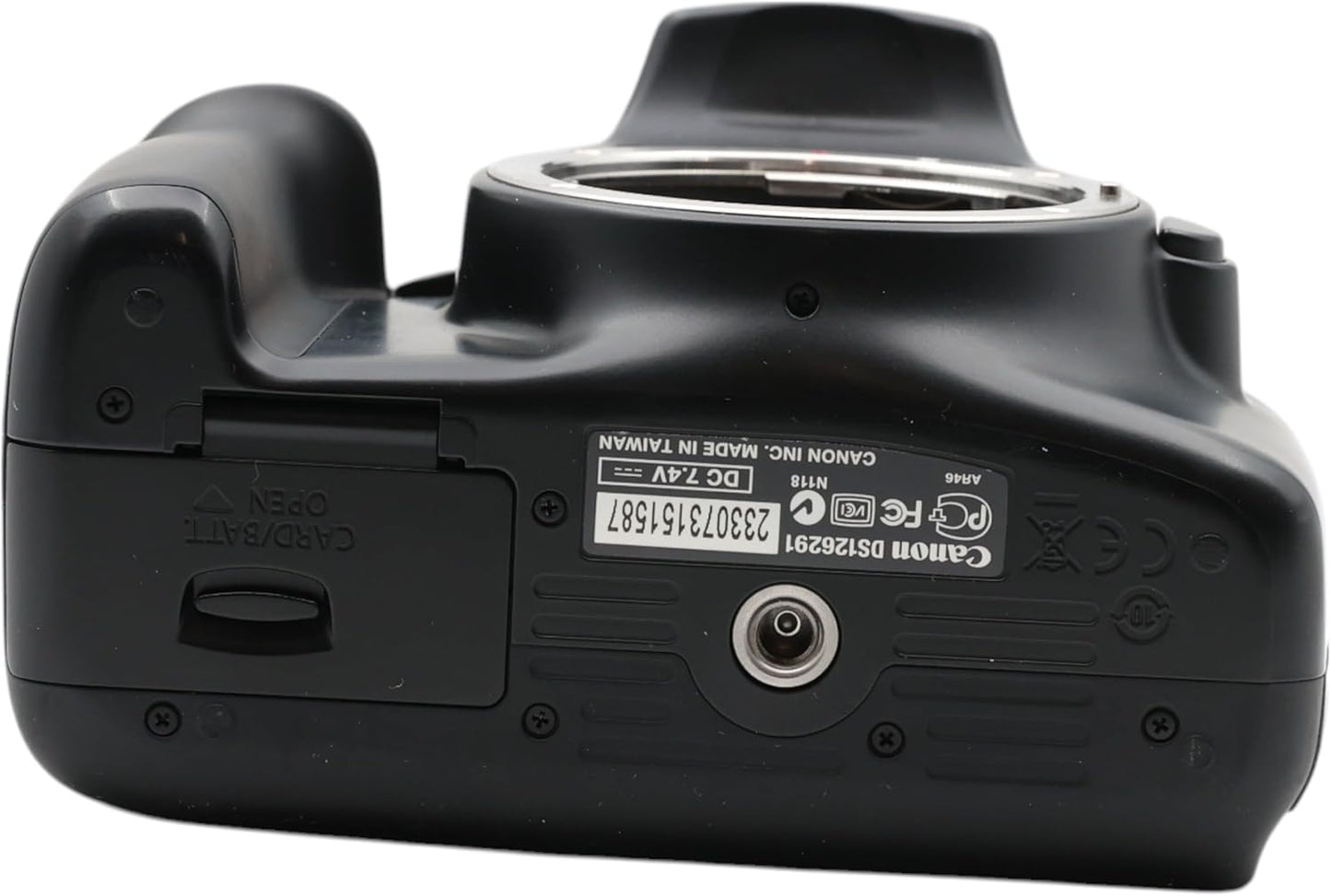 Canon EOS 1100D Body Fotocamera Digitale Reflex 12 Megapixel, Nero