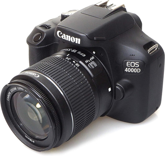 Canon Camera EOS 4000D + EF-S 18-55 DCIII